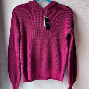 Ralph Lauren New With Tags Size XS TP Purple Knit Sweater With Hood